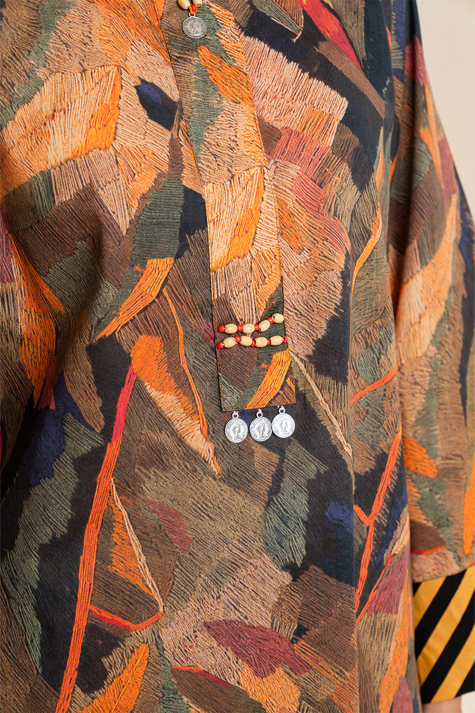 PRINTED  LAWN SHIRT (PRET)