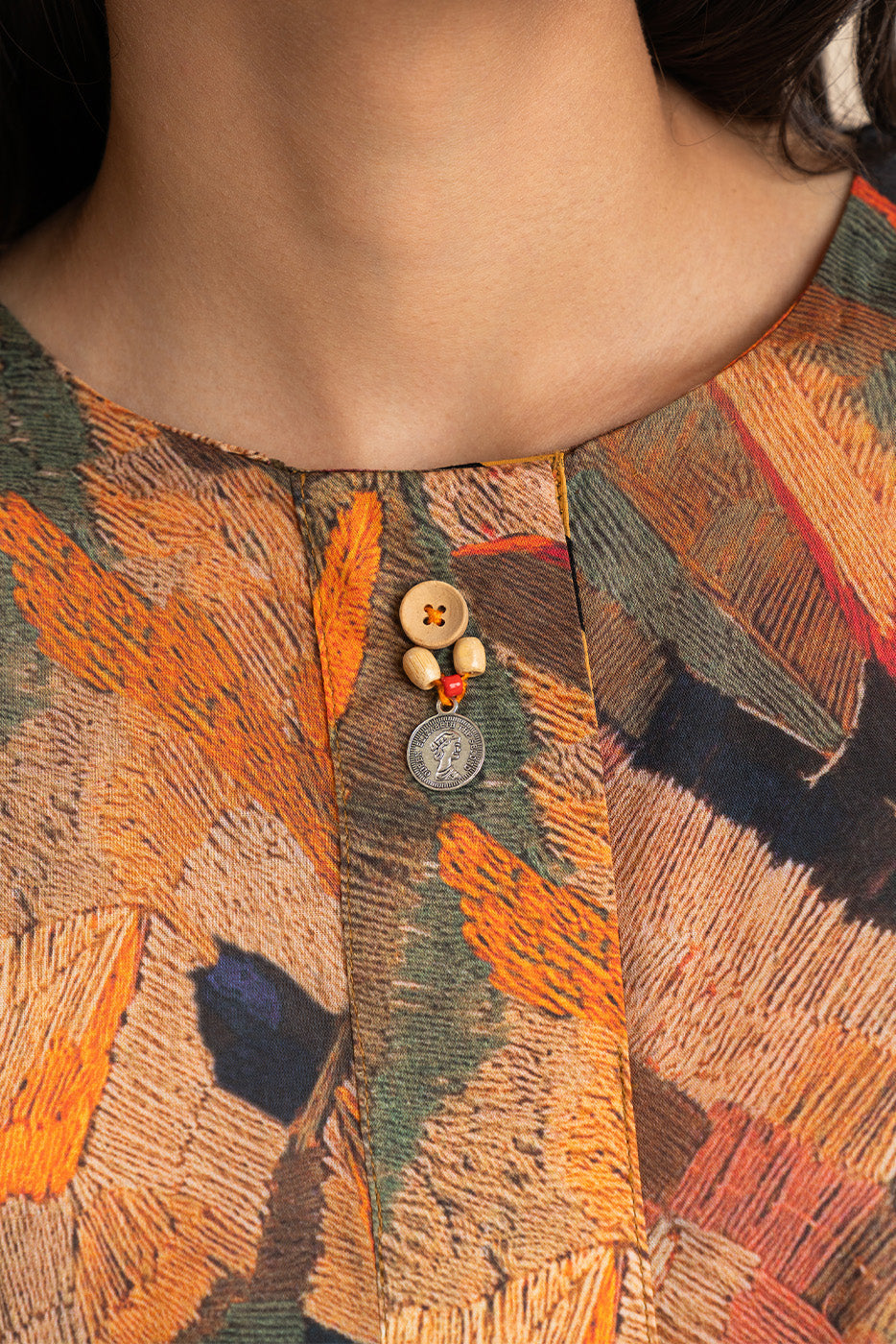 PRINTED  LAWN SHIRT (PRET)
