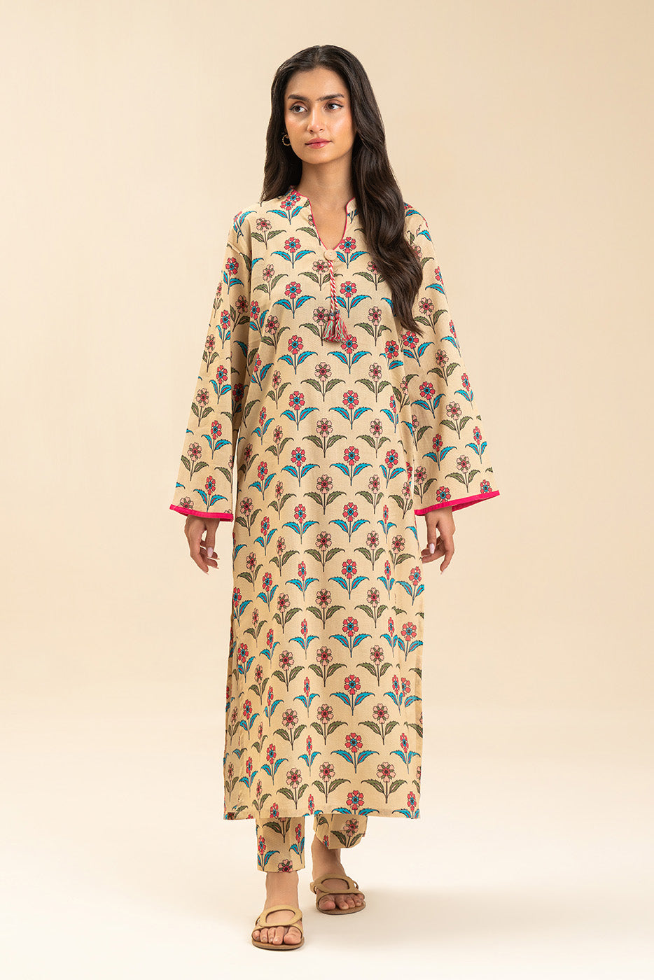 PRINTED LAWN SHIRT (PRET)
