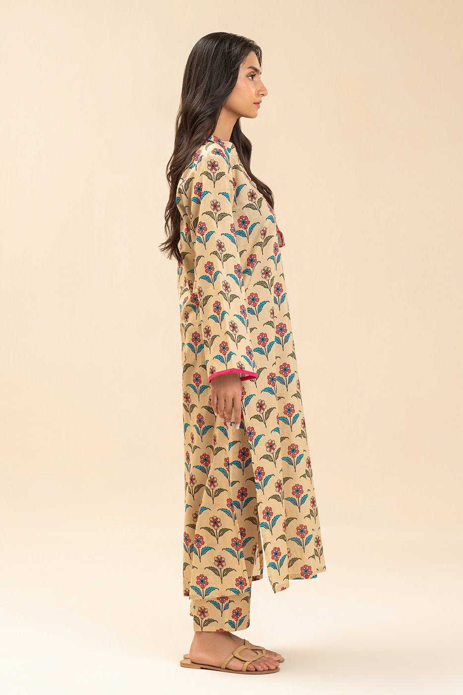 PRINTED LAWN SHIRT (PRET)