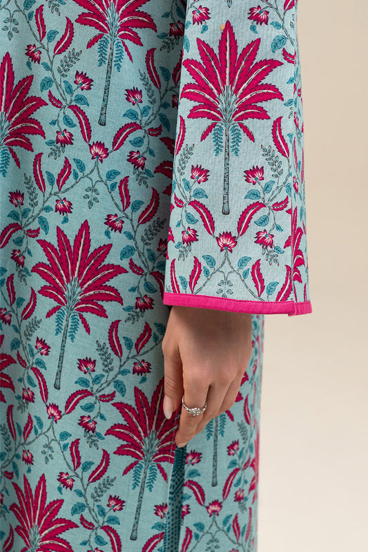 2 PIECE PRINTED KHADDAR SUIT (PRET)