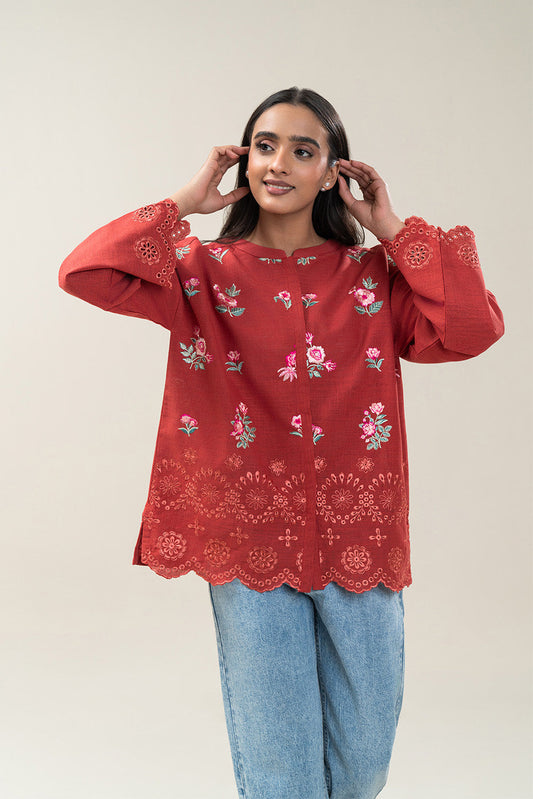 FUSION TWO WAY SLUB TOP (PRET)