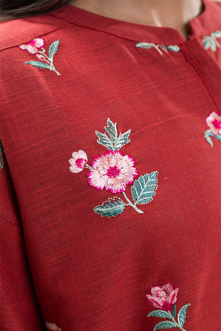 FUSION TWO WAY SLUB TOP (PRET)