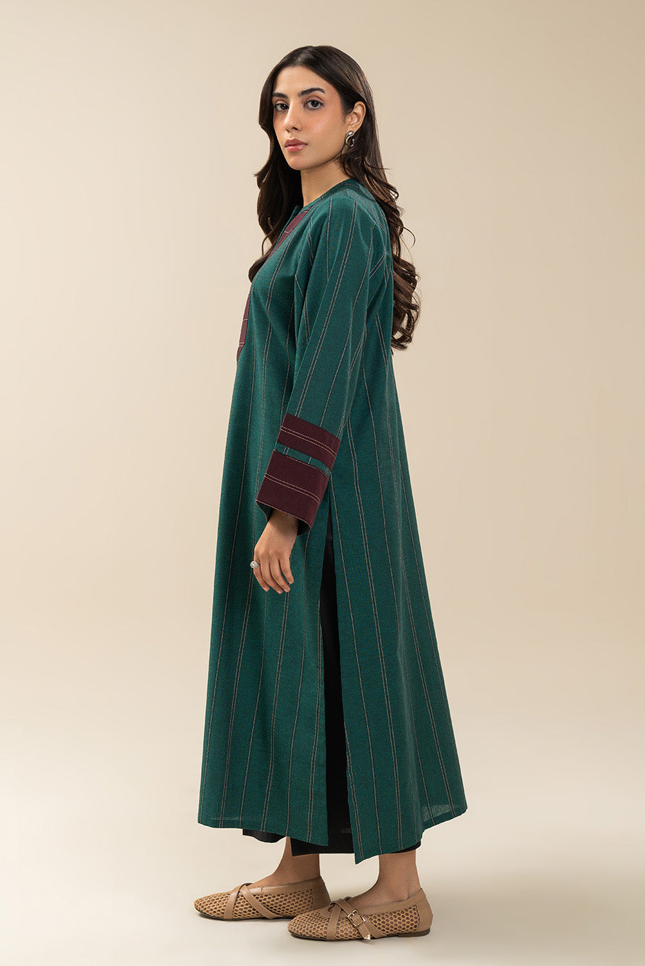 BASIC COTTON VISCOSE SHIRT (PRET)