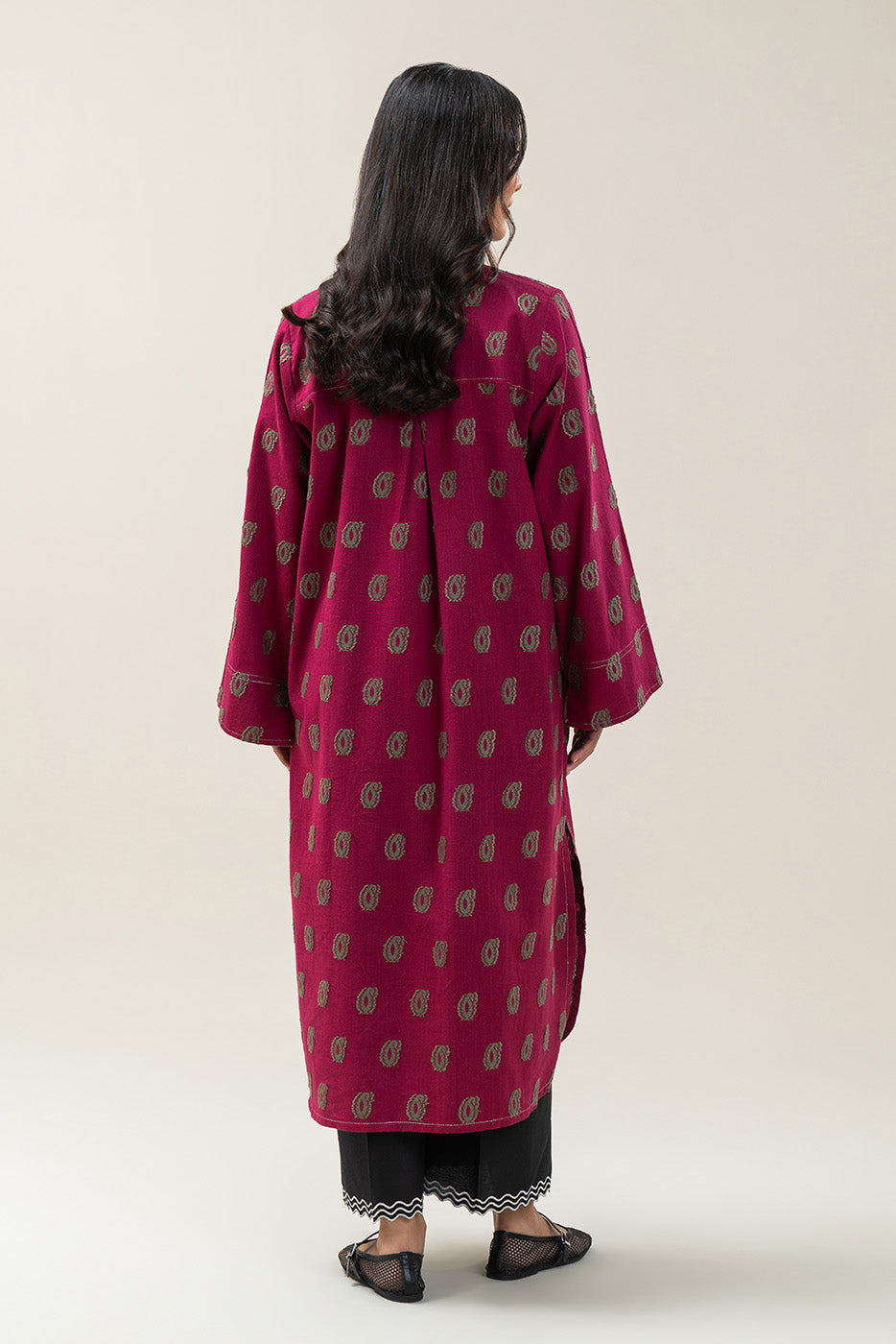 BASIC JACQUARD SHIRT (PRET)