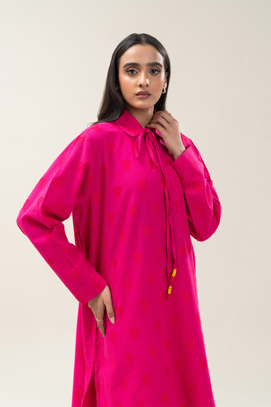 BASIC JACQUARD SHIRT (PRET)