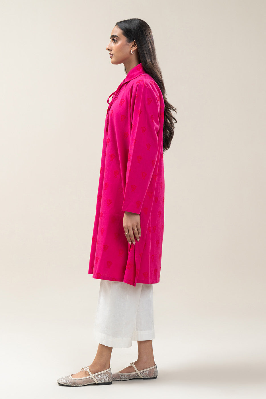 BASIC JACQUARD SHIRT (PRET)