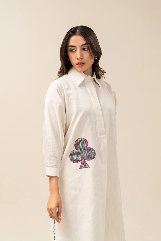 2 PIECE BASIC DOBBY SUIT (PRET)