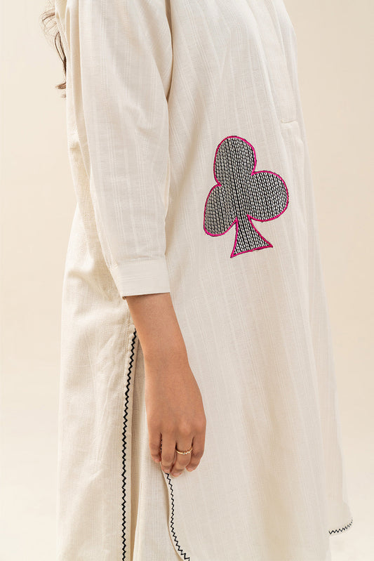 2 PIECE BASIC DOBBY SUIT (PRET)