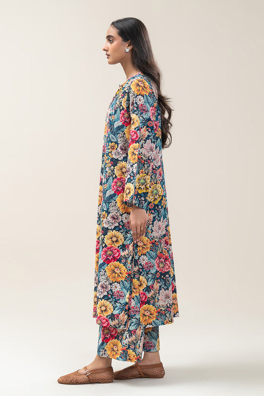 2 PIECE PRINTED KHADDAR SUIT (PRET)