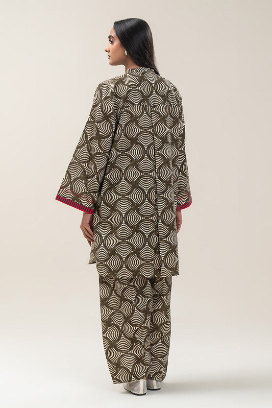 2 PIECE PRINTED KHADDAR SUIT (PRET)