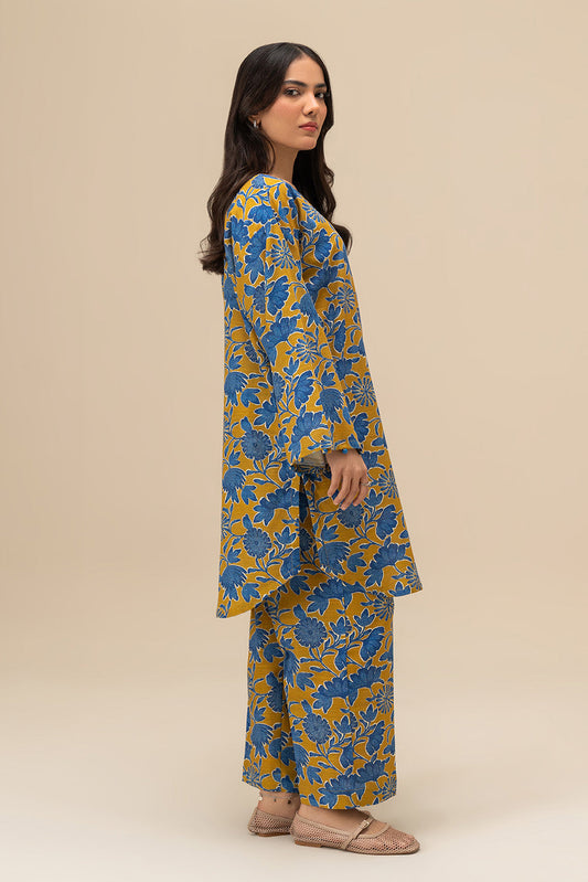 2 PIECE PRINTED KHADDAR SUIT (PRET)