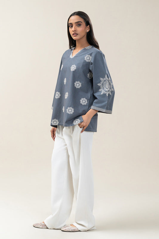 EMBROIDERED MULTI NEPS TOP (PRET)